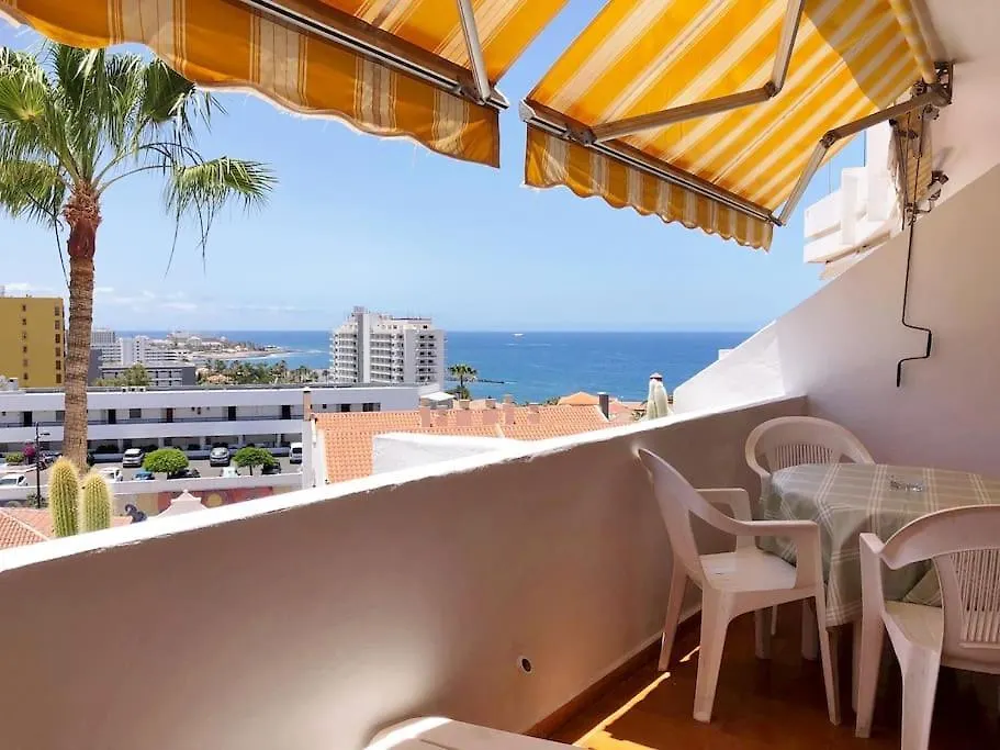 Apartamento Con Vistamar Y Piscina Climatizada En Garden City Playa Fanabe