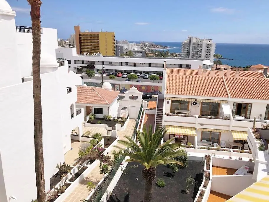 Apartamento Con Vistamar Y Piscina Climatizada En Garden City Playa Fanabe