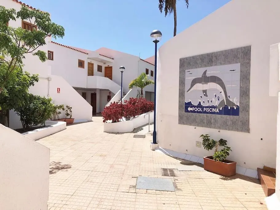 Apartamento Con Vistamar Y Piscina Climatizada En Garden City Playa Fanabe 0*,