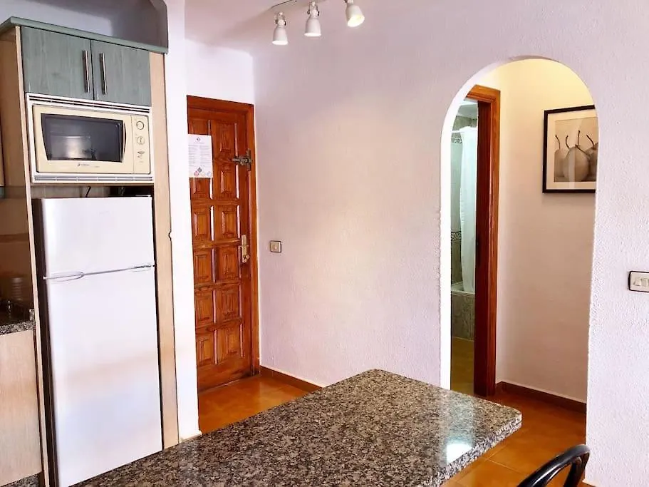 Apartamento Con Vistamar Y Piscina Climatizada En Garden City Playa Fanabe Apartment