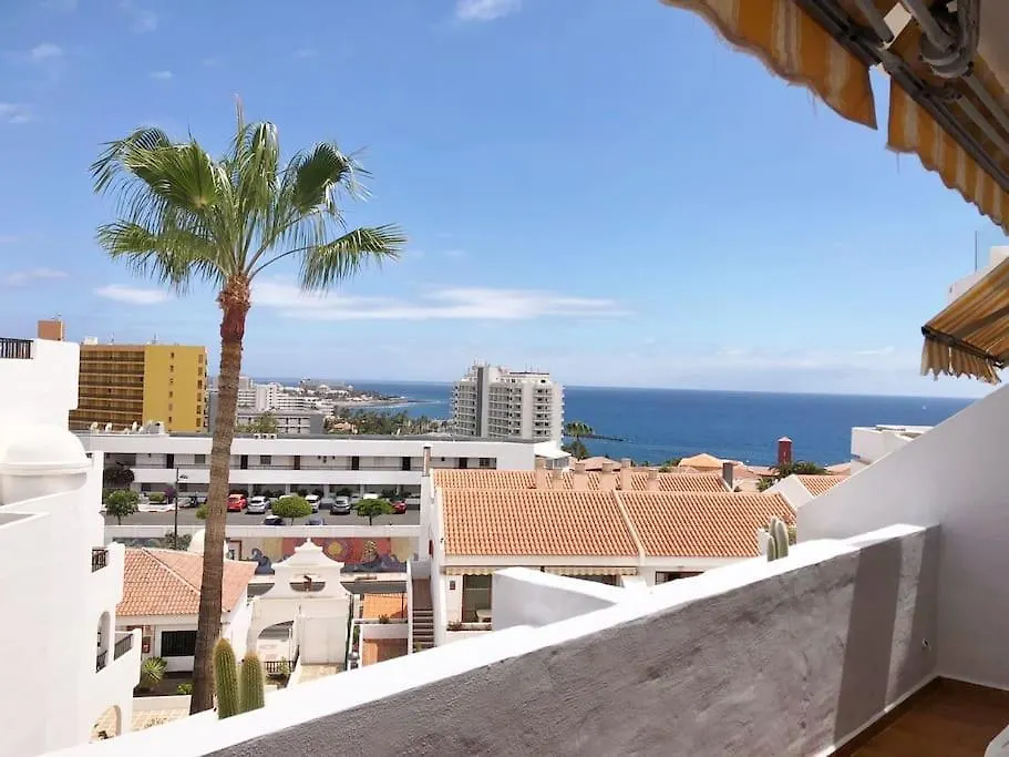 Apartamento Con Vistamar Y Piscina Climatizada En Garden City Playa Fanabe