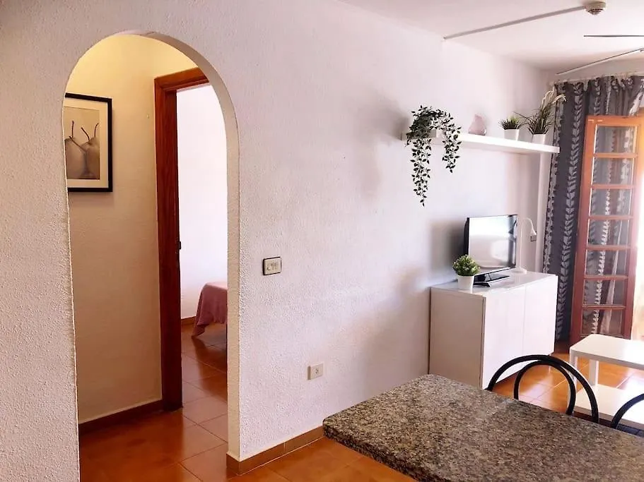 Apartamento Con Vistamar Y Piscina Climatizada En Garden City Playa Fanabe Apartment