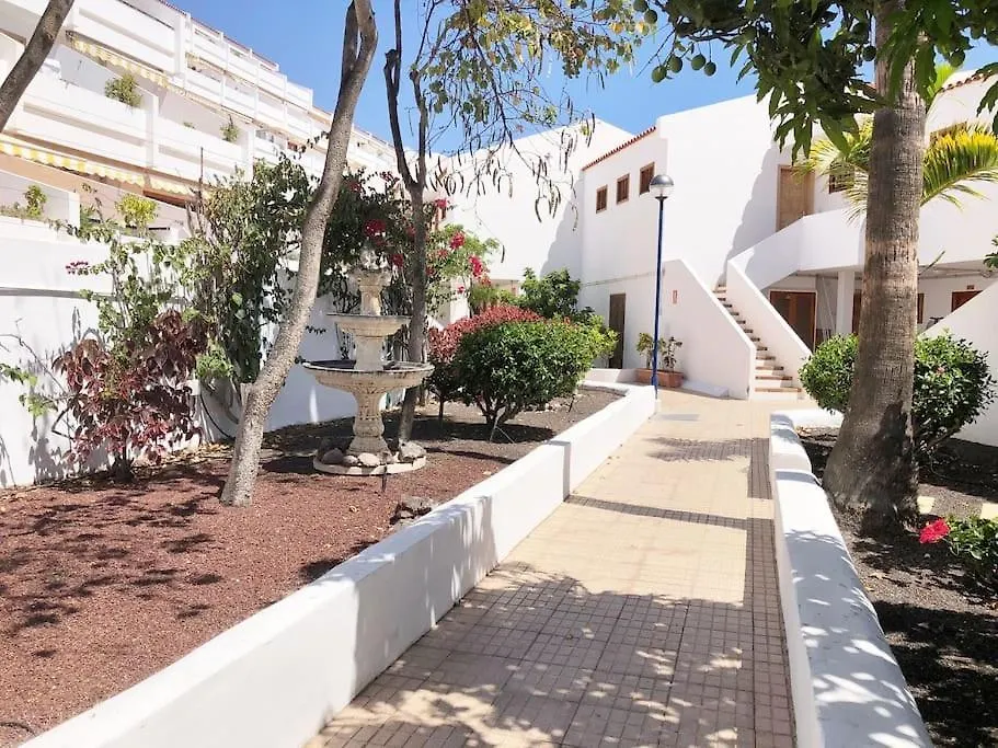 Apartamento Con Vistamar Y Piscina Climatizada En Garden City Playa Fanabe