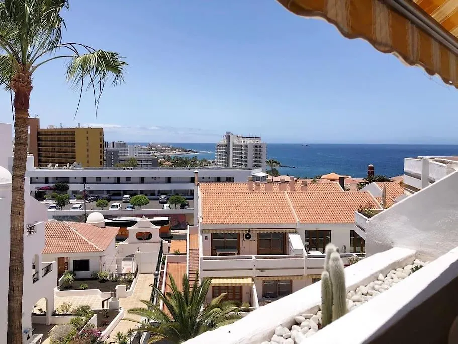 Apartamento Con Vistamar Y Piscina Climatizada En Garden City Playa Fanabe